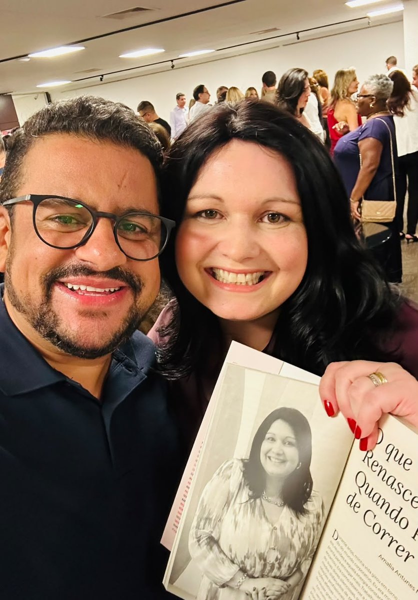 Waldiney Nogueira e a psicóloga Amalia Antunes Nogueira, do Instituto Mariposa